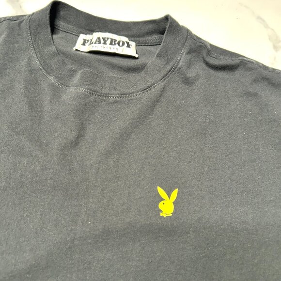 Playboy x PacSun Black Tee | Men’s M | Surf Club Graphic 🏖️ - Picture 2 of 4